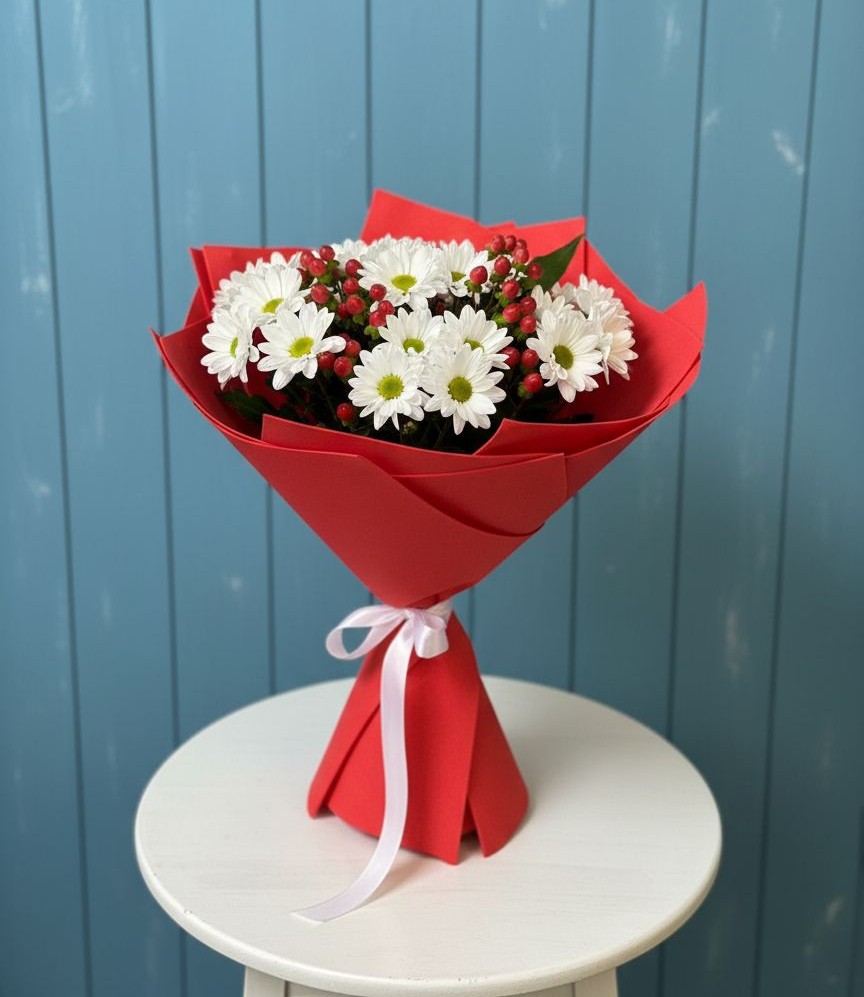 Букет цветов из: Хризантемы в Одоев