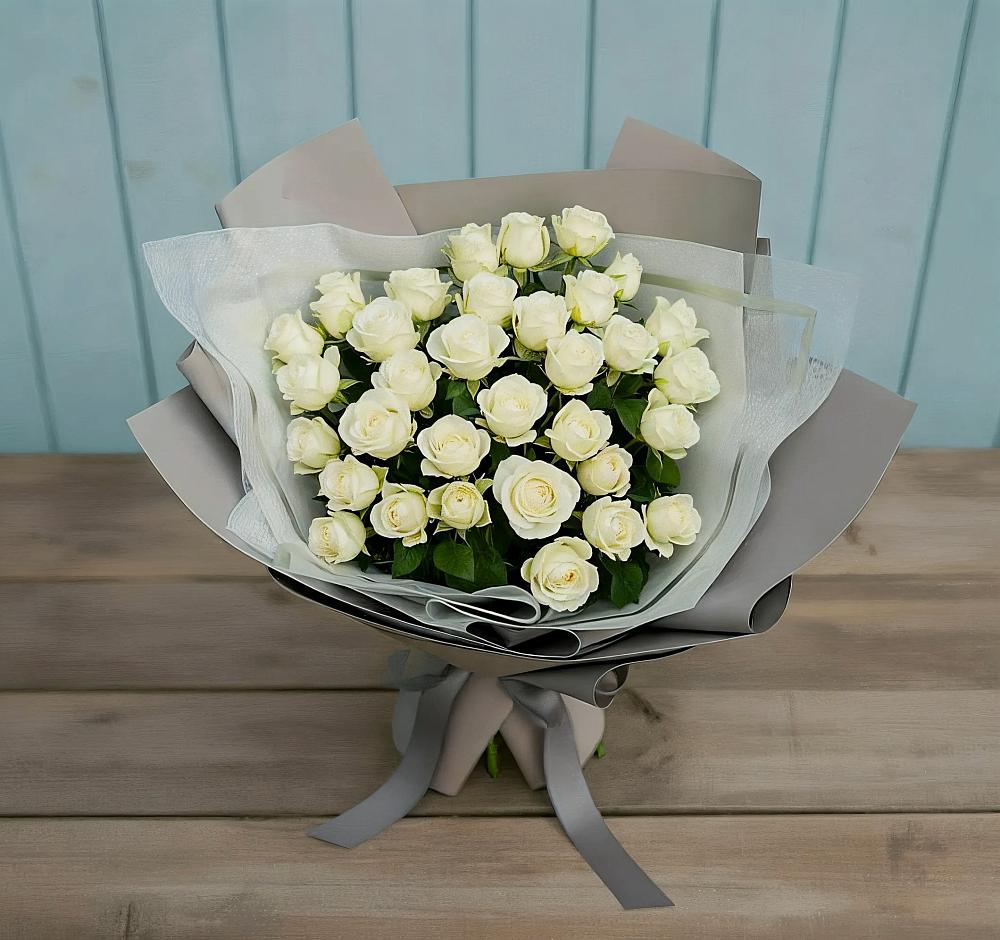 Букет Белоснежная нежность в Одоев