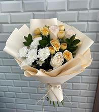 Букет цветов из:  Розы и Хризантемы в Одоев