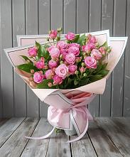 Букет Розовый кустик #REPLACE_PRED# Одоев