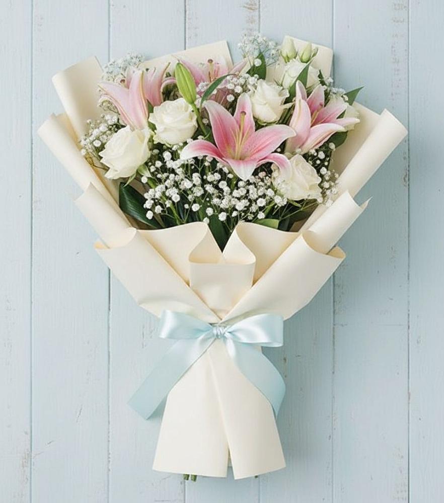 Букет цветов из: Лилии в Одоев