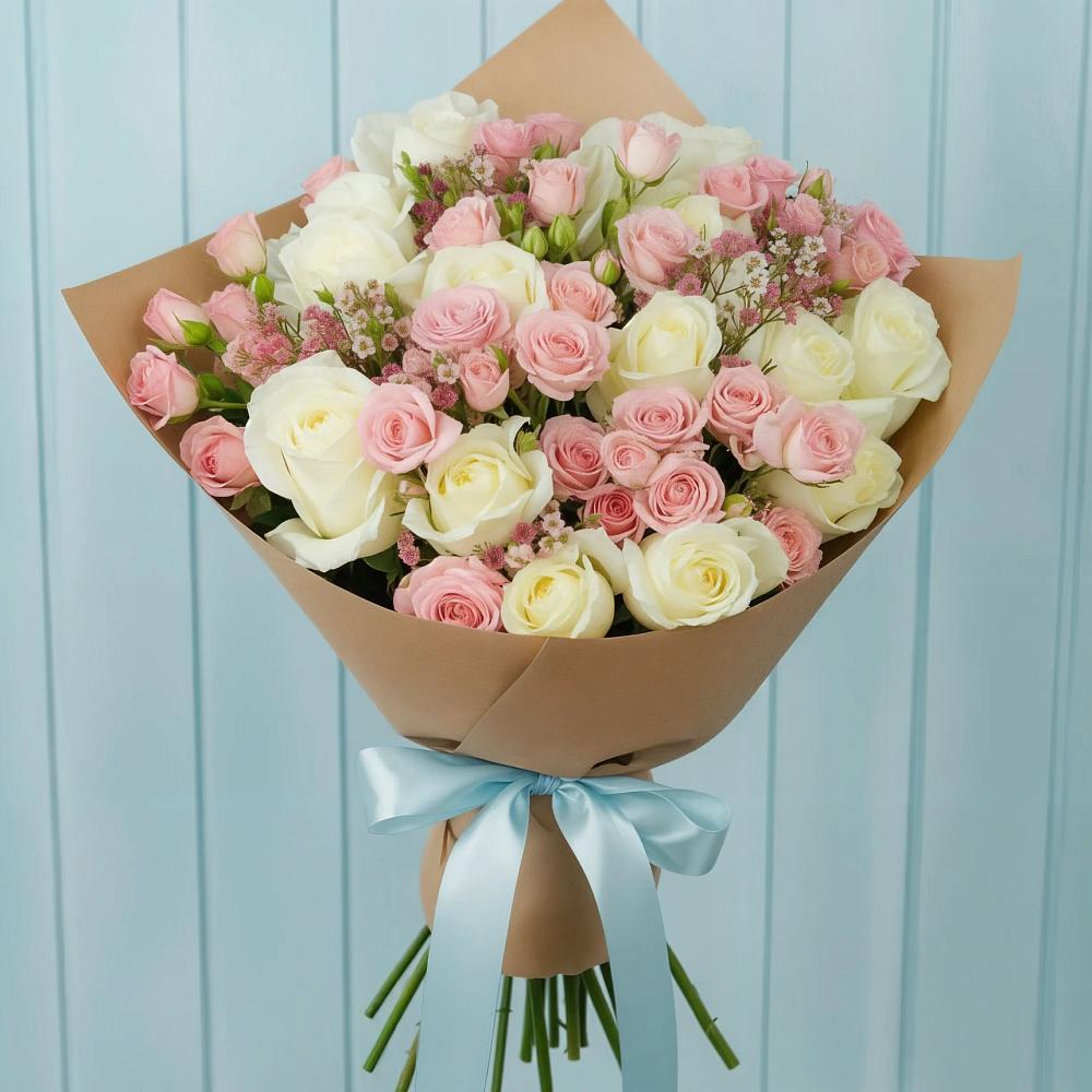 Букет цветов из: Розы в Одоев