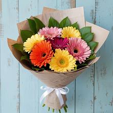 Букет цветов из:  Герберы #REPLACE_PRED# Одоев