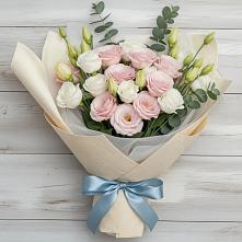 Букет цветов из:  Лизиантусы в Одоев