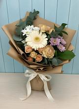 Букет цветов из:  Герберы и Хризантемы в Одоев