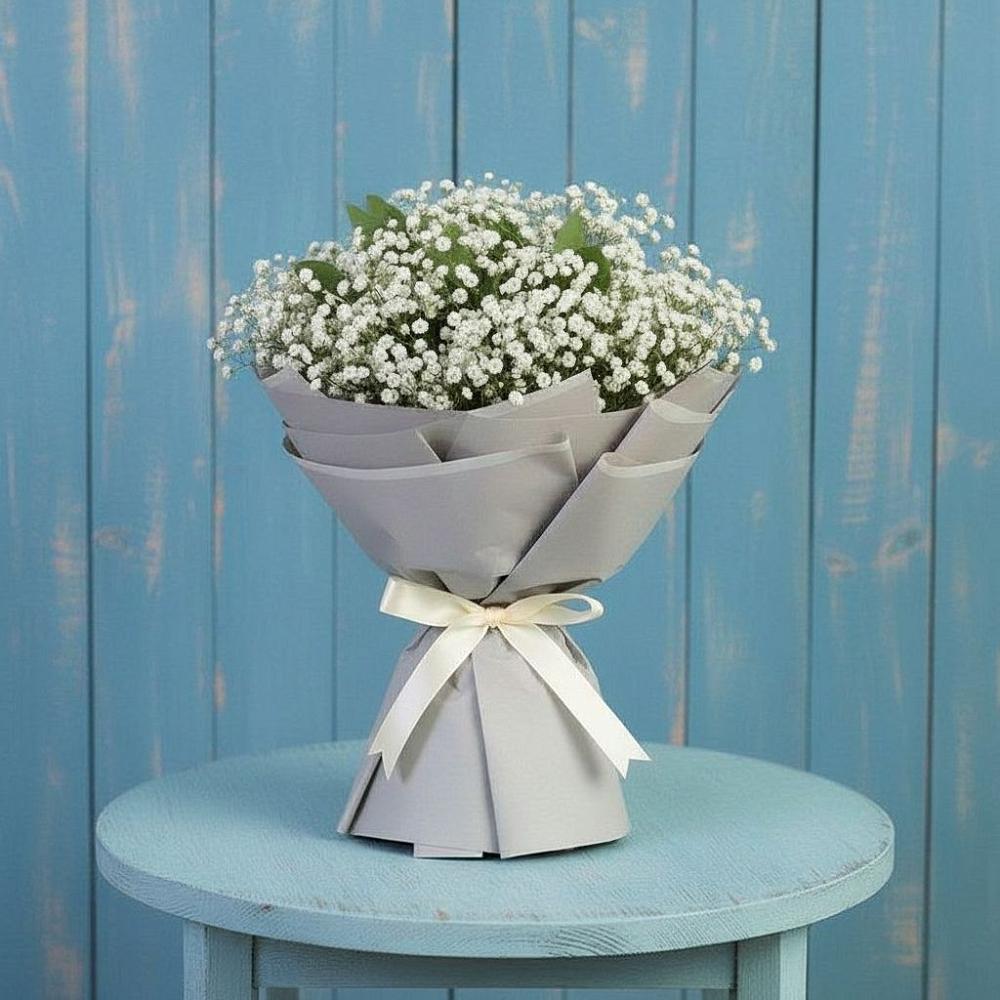 Букет цветов из: Гипсофила в Одоев