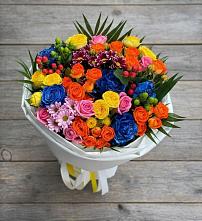 Букет цветов из:  Розы и Хризантемы в Одоев