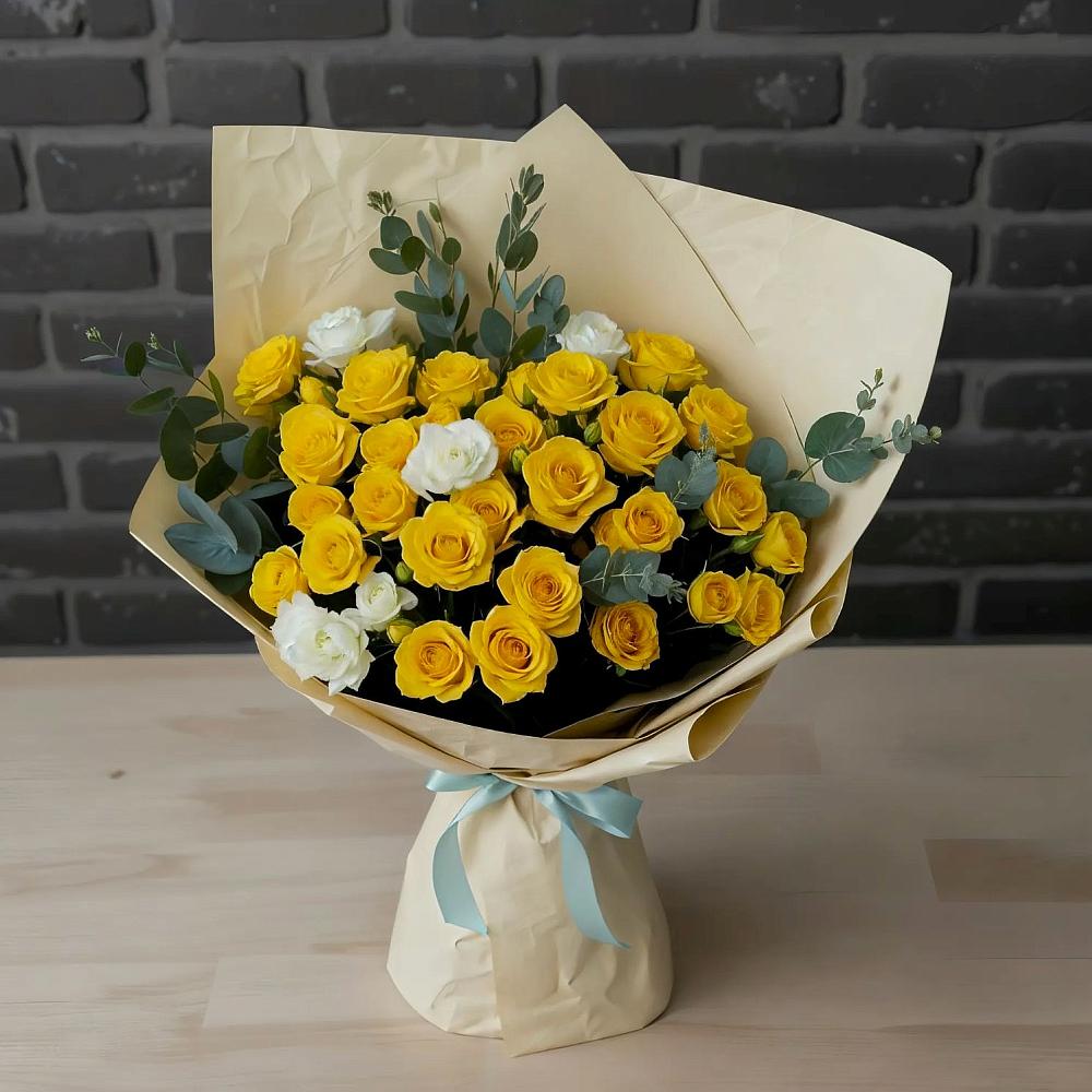 Букет цветов из: Розы в Одоев