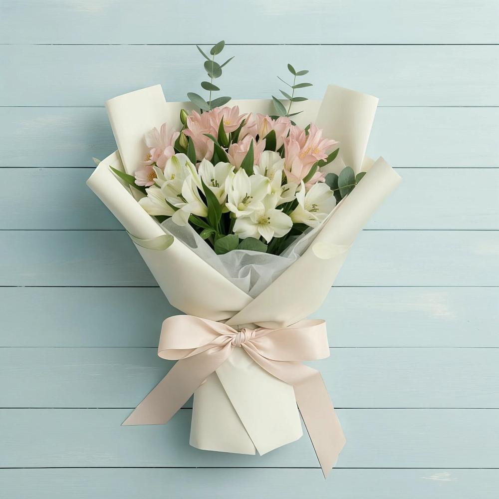 Букет цветов из: Альстромерии в Одоев