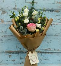Букет цветов из:  Розы и Лизиантусы #REPLACE_PRED# Одоев